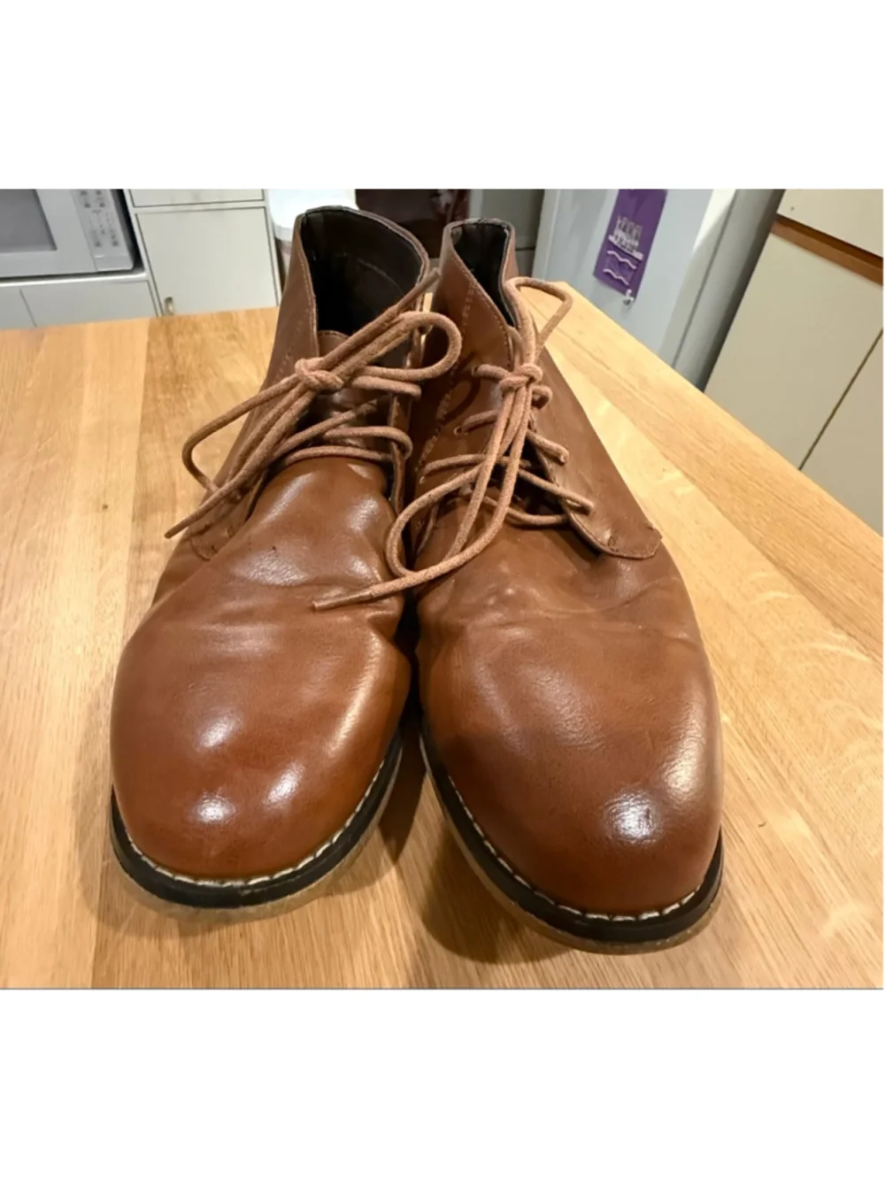 Men's London Fog Brown Chukka Boots Size 11